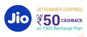 jio summer surprise recharge offer phonepe